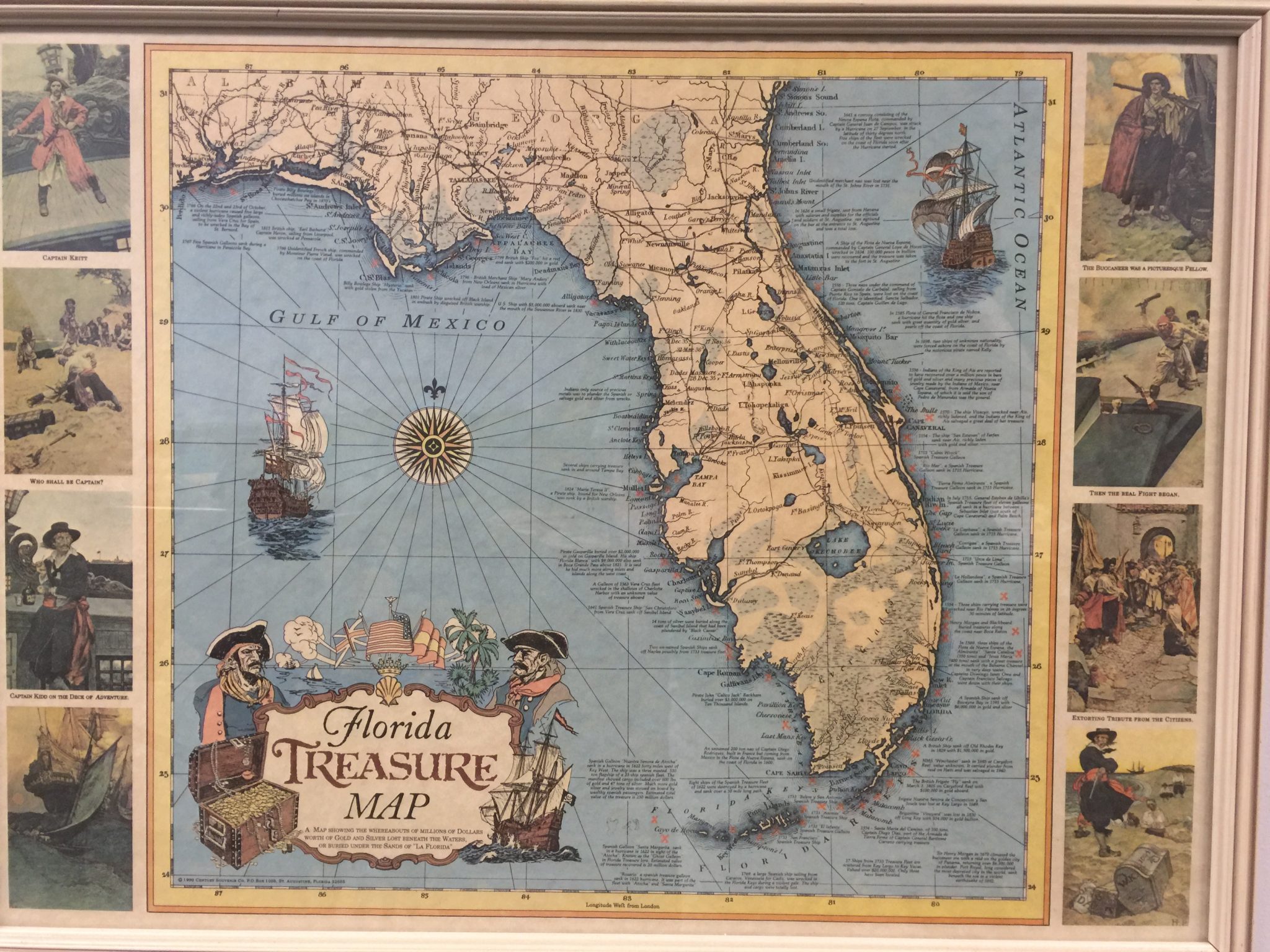 Florida Treasure Map Museum Of The Islands